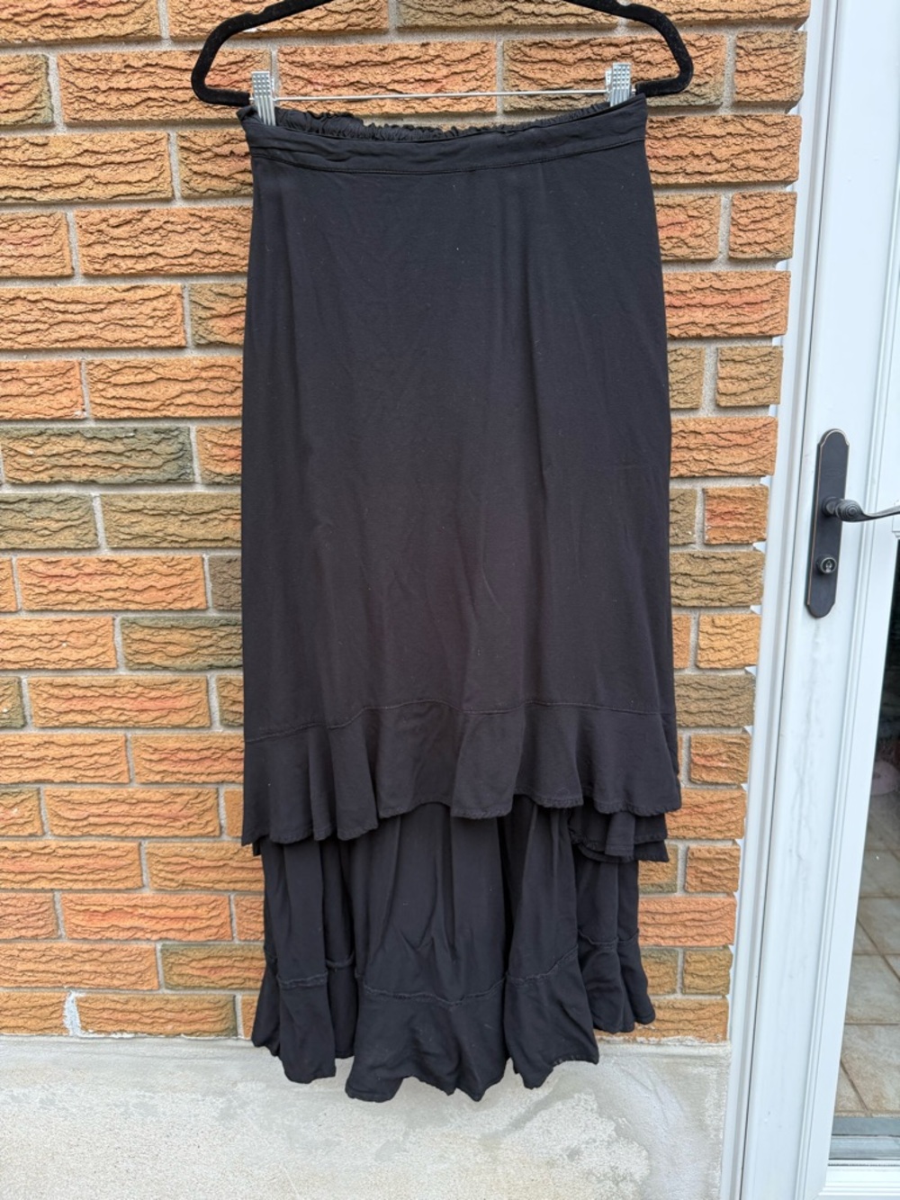 TORRID High-Low Ruffle Trim Maxi Skirt - Picture 1 of 4